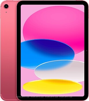 Фото Apple iPad 10.9 Wi-Fi 256Gb 2022 Pink (MPQC3)