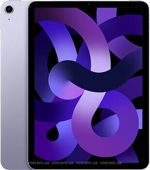 Фото Apple iPad Air 10.9 Wi-Fi + Cellular 64Gb 2022 Purple (MME93)