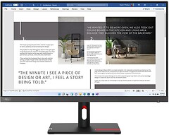 Фото Lenovo ThinkVision S27i-30 (63DFKAT4EU)