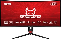 Фото Qube Overlord C34UQ180H
