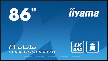 Фото Iiyama ProLite LH8665UHSB-B1