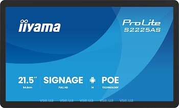Фото Iiyama ProLite S2225AS-B1P