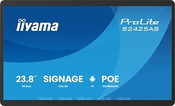 Фото Iiyama ProLite S2425AS-B1P