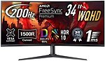 Фото Acer Nitro XZ340CURX2bmiipphx (UM.CX0EE.205)