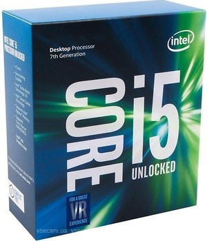 Фото Intel Core i5-7600K Kaby Lake-S 3800Mhz Box (BX80677I57600K)