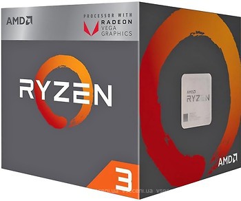 Фото AMD Ryzen 3 3200G Picasso 3600Mhz Box (YD320GC5FHBOX)