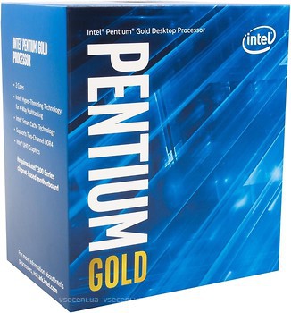 Фото Intel Pentium Gold G5600 Coffee Lake-S 3900Mhz Box (BX80684G5600)
