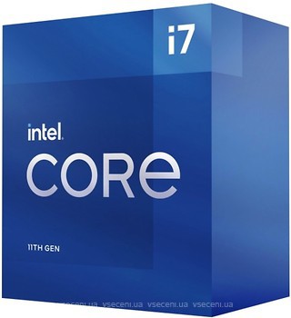 Фото Intel Core i7-11700F Rocket Lake 2500Mhz Box (BX8070811700F)
