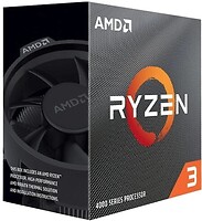 Фото AMD Ryzen 3 4100 Renoir 3800Mhz Box (100-100000510BOX)