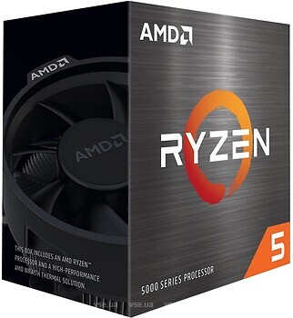Фото AMD Ryzen 5 5500GT Cezanne 3600Mhz Box (100-100001489BOX)