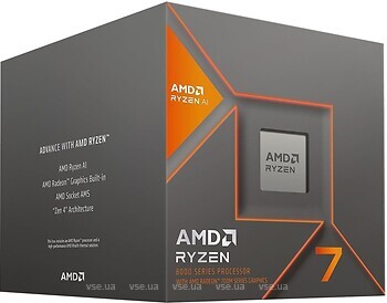 Фото AMD Ryzen 7 8700F Phoenix 4100Mhz Box (100-100001590BOX)