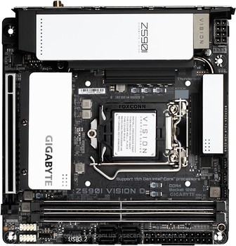 Фото Gigabyte Z590I Vision D (rev. 1.x)