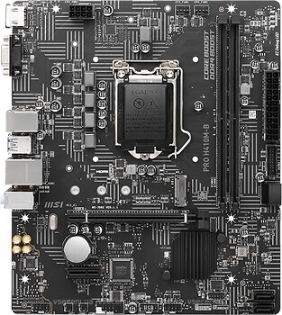 Фото MSI Pro H410M-B