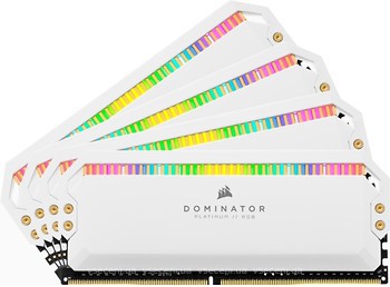 Фото Corsair Dominator Platinum White CMT32GX4M4Z3200C16W