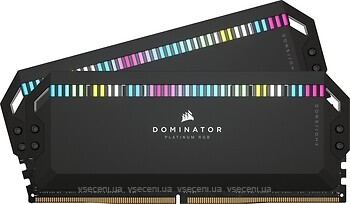 Фото Corsair Dominator Platinum RGB Black CMT32GX5M2B5200C40