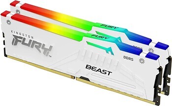 Фото Kingston Fury Beast White RGB EXPO KF552C36BWEAK2-32