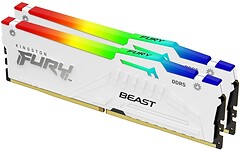 Фото Kingston Fury Beast White RGB XMP KF556C40BWAK2-32