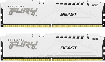 Фото Kingston Fury Beast White XMP KF556C40BWK2-64