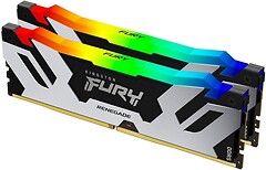 Фото Kingston Fury Renegade Silver/White RGB XMP KF564C32RWAK2-32