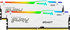 Фото Kingston Fury Beast White RGB XMP KF564C32BWAK2-32