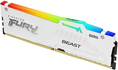 Фото Kingston Fury Beast White RGB XMP KF556C40BWA-32