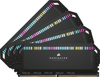 Фото Corsair Dominator Platinum RGB CMT64GX5M4B6200C32