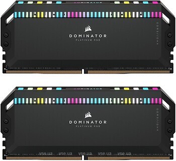 Фото Corsair Dominator Platinum RGB CMT32GX5M2D6000Z36