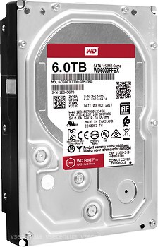 Фото Western Digital Red Pro 6 TB (WD6003FFBX)