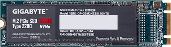 Фото Gigabyte M.2 PCIe SSD 512 GB (GP-GSM2NE8512GNTD)