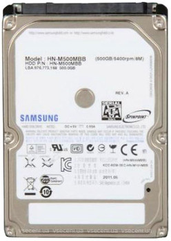 Фото Samsung (Seagate) Spinpoint M8 500 GB (HN-M500MBB)