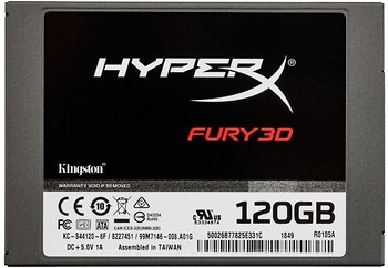 Фото HyperX Fury 3D 120 GB (KC–S44120–6F)