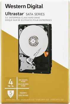 Фото Western Digital Ultrastar 4 TB (WDBBUR0040BNC)