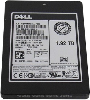 Фото Dell SSD 1.92 TB (K5P0T)