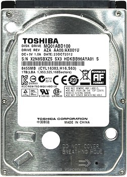 Фото Toshiba 750 GB (MQ01ABD075)