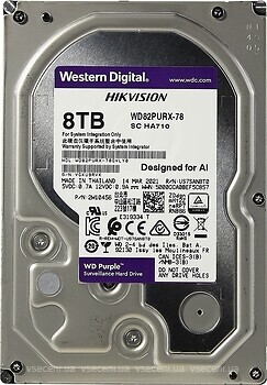 Фото Western Digital Purple 8 TB (WD82PURX-78)