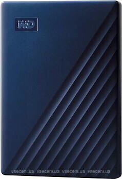 Фото Western Digital My Passport for Mac 5 TB Blue (WDBA2F0050BBL-WESN)