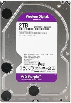 Фото Western Digital Purple Surveillance 2 TB (WD20EJRX)