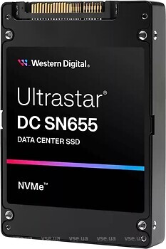 Фото Western Digital Ultrastar DC SN655 15.36 TB (WUS5EA1A1ESP7E3/0TS2463)