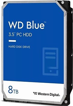 Фото Western Digital Blue PC Desktop Hard Drive 8 TB (WD80EAAZ)