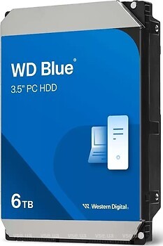 Фото Western Digital Blue PC Desktop Hard Drive 6 TB (WD60EZAX)