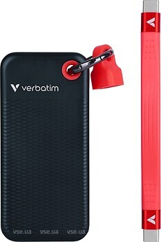 Фото Verbatim Pocket SSD 1 TB Black/Red (32192)