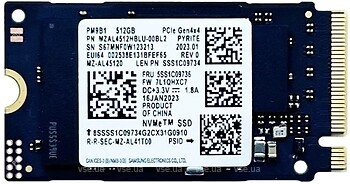 Фото Samsung PM9B1 512 GB (MZAL4512HBLU-00BL2)