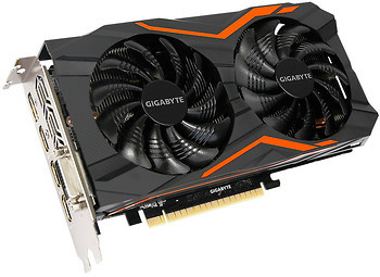 Фото Gigabyte GeForce GTX 1050 Ti G1 Gaming 4GB 1392MHz (GV-N105TG1 GAMING-4GD)