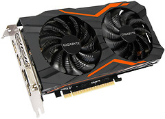 Фото Gigabyte GeForce GTX 1050 G1 Gaming 2GB 1556MHz (GV-N1050G1 GAMING-2GD)