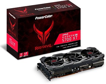 Фото PowerColor Radeon RX 5700 XT 8GB Red Devil 1770MHz (AXRX XT 5700 XT 8GBD6-3DHE/OC)