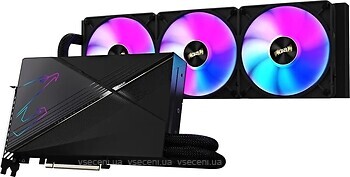 Фото Gigabyte GeForce RTX 4080 AORUS XTREME WATERFORCE 16GB 2565MHz (GV-N4080AORUSX W-16GD)