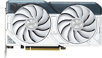 Фото Asus GeForce RTX 4060 Dual OC White Edition 8GB 2505MHz (DUAL-RTX4060-O8G-WHITE)