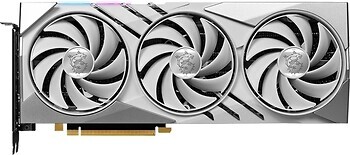 Фото MSI GeForce RTX 4070 Gaming X Slim White 12GB 2625MHz (RTX 4070 GAMING X SLIM WHITE 12G)