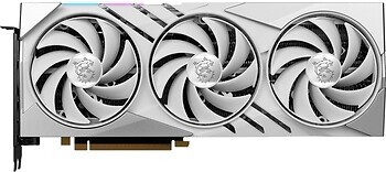 Фото MSI GeForce RTX 4070 Ti Super Gaming X Slim White 16GB 2670MHz (RTX 4070 Ti SUPER GAMING X SLIM WHITE 16G)