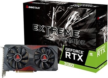 Фото Biostar GeForce RTX 3060 Exteme Gaming 12Gb 1320MHz (VN3606RML9)